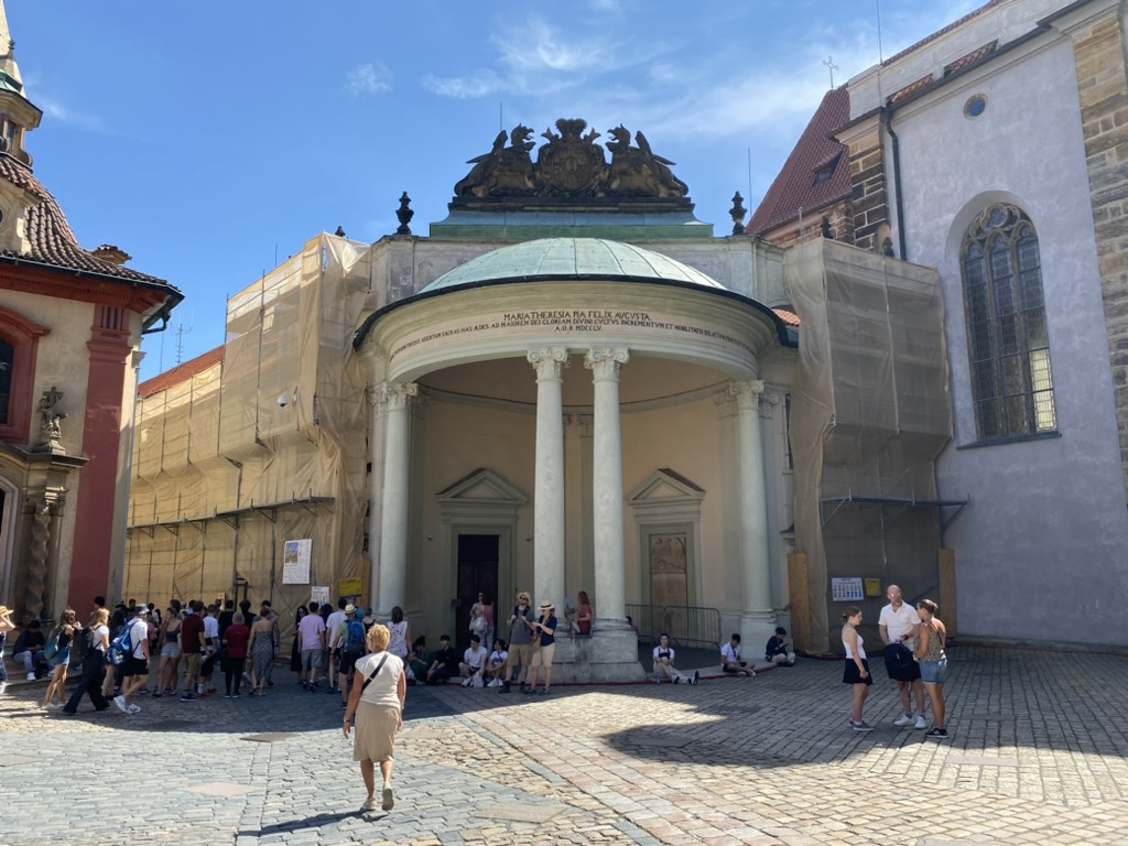 In the Prague Castle