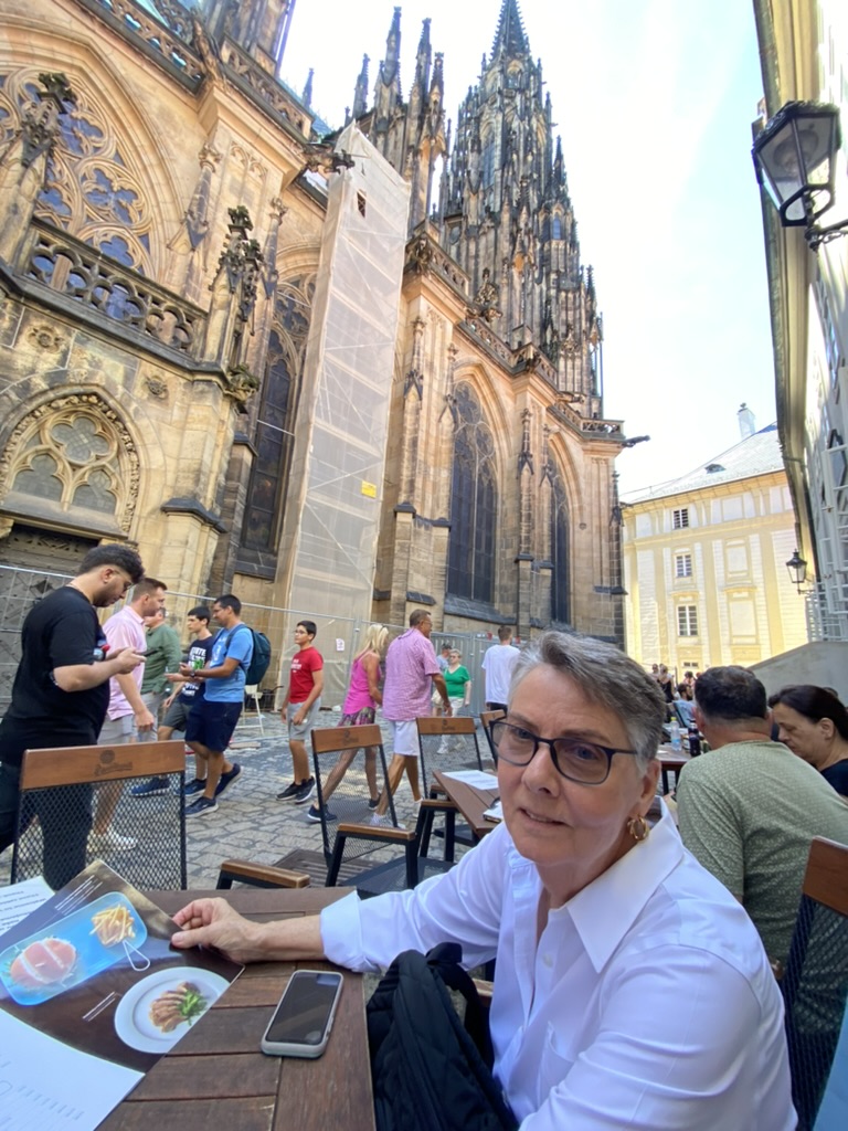 Lunch by St. Vitus Cathedral