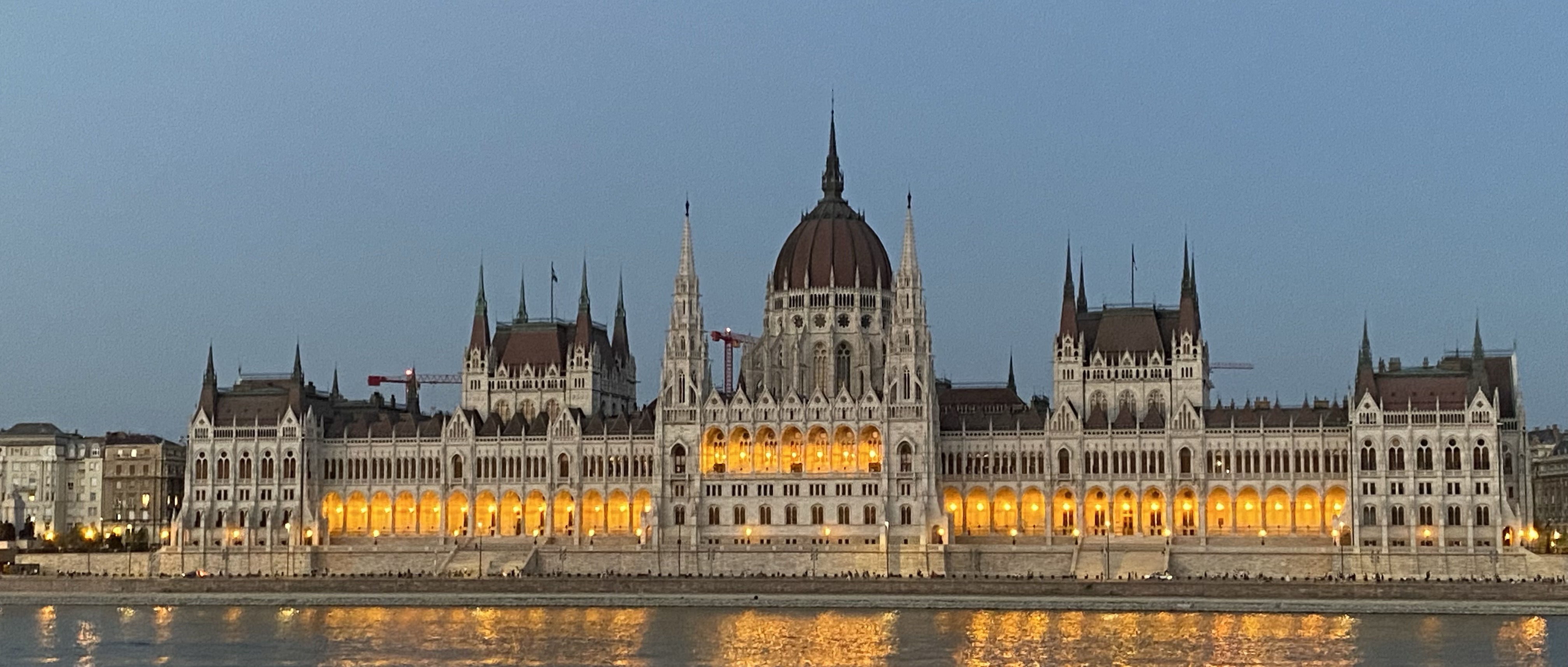 Parliment Building at dusk