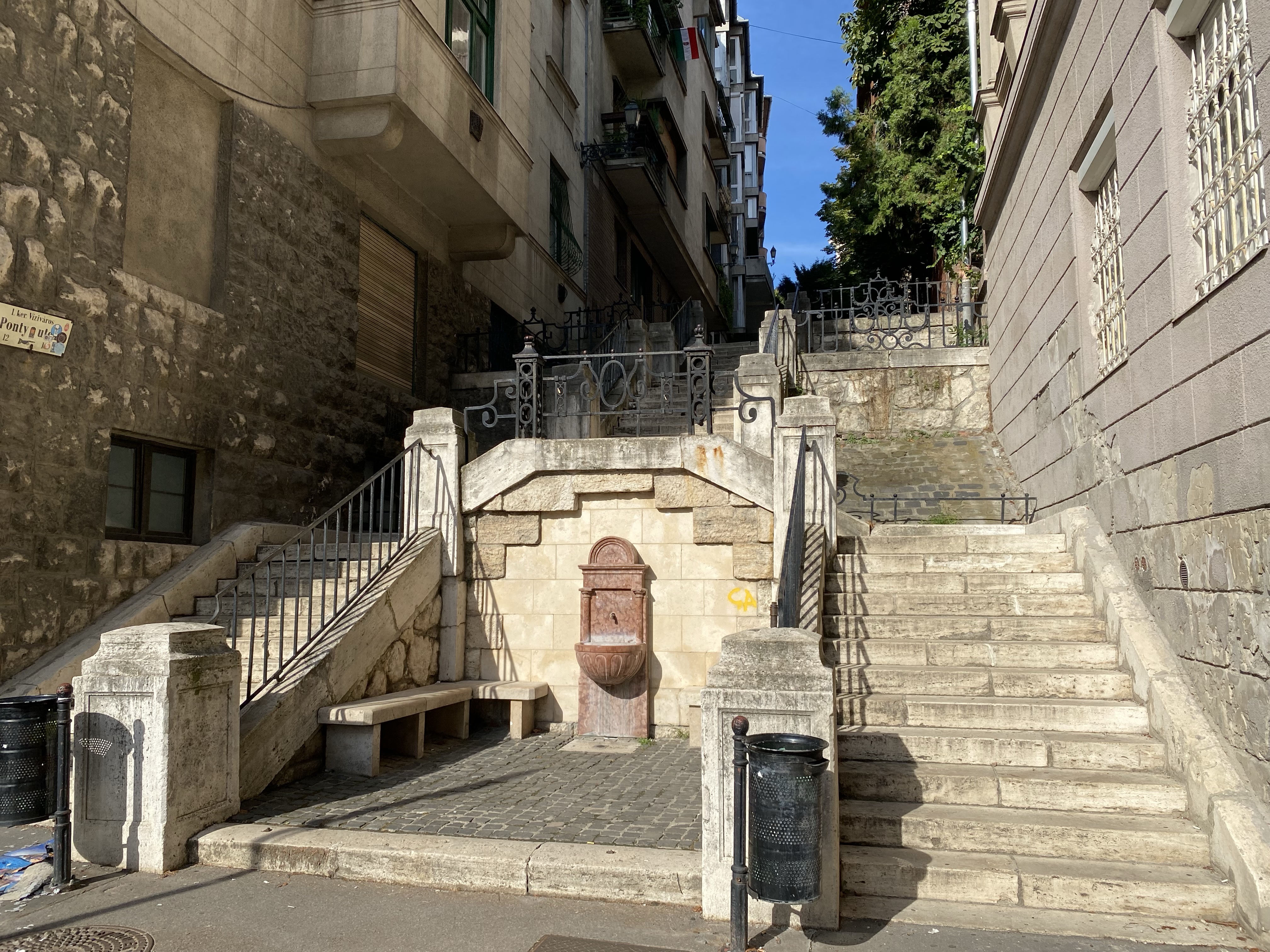 Stairs to Fisherman's Bastion