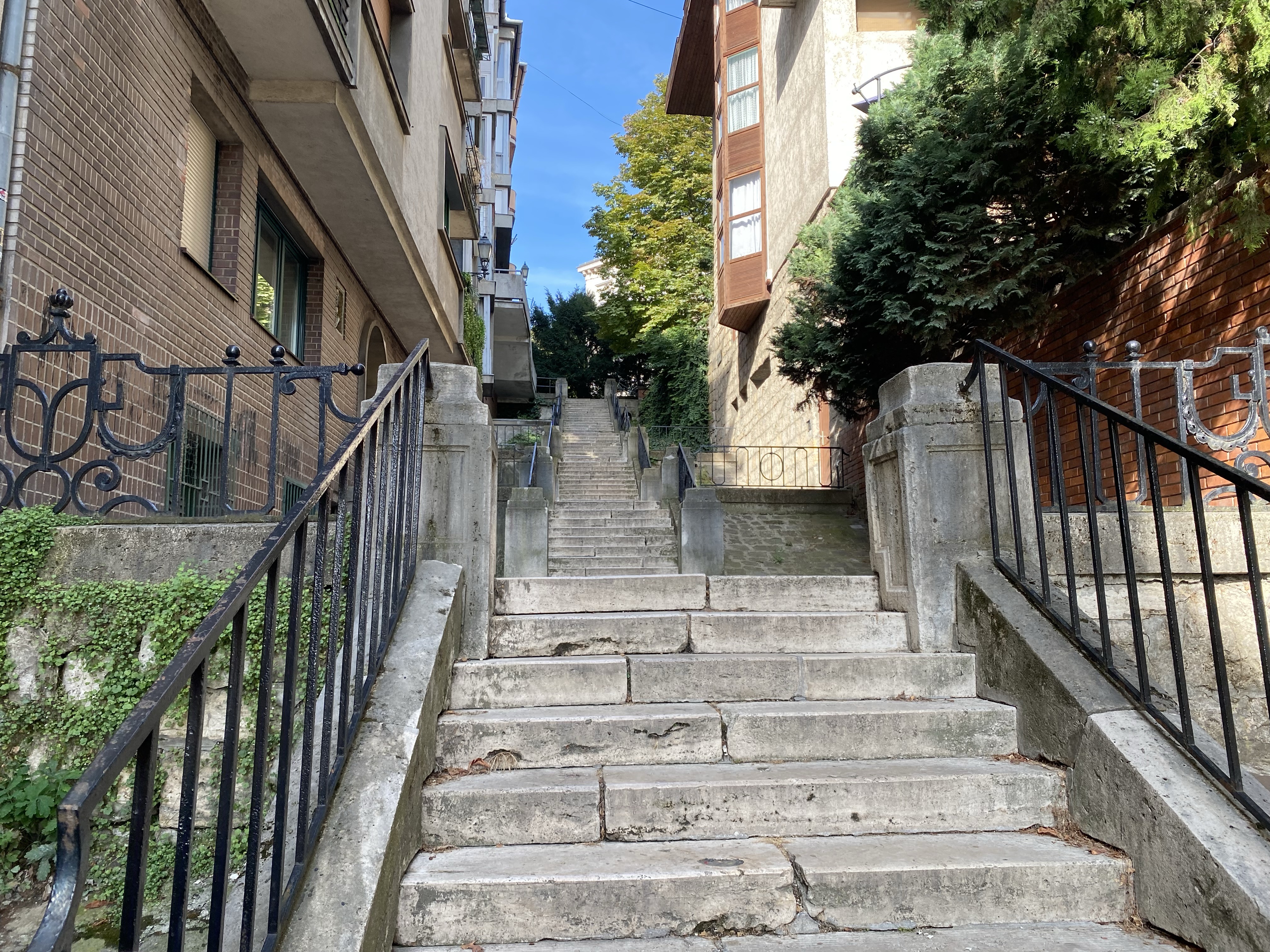 More stairs to Fisherman's Bastion