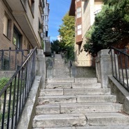 More stairs to Fisherman's Bastion