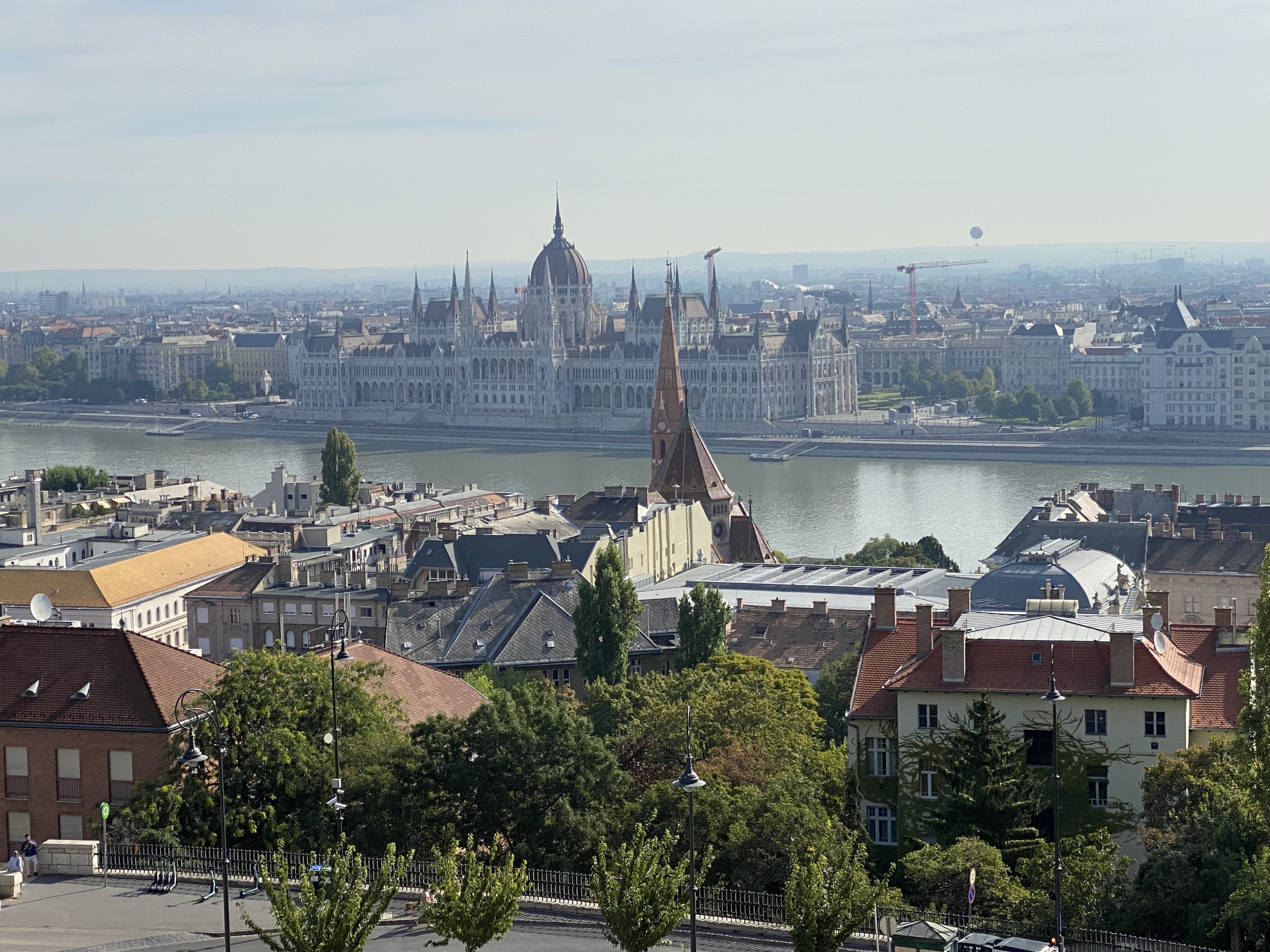 View of Pest from Fisherman's Bastion