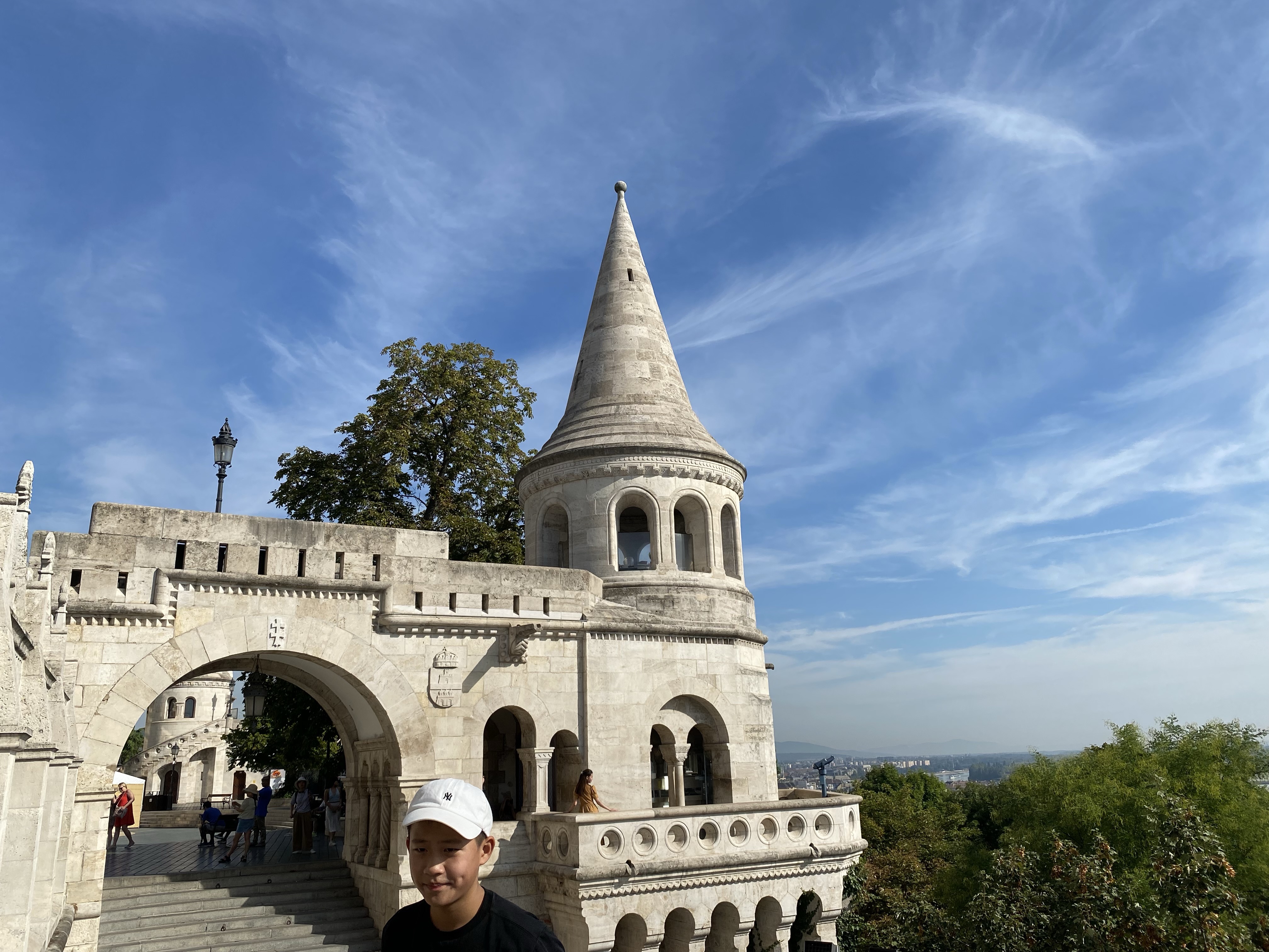 At Fisherman's Bastion