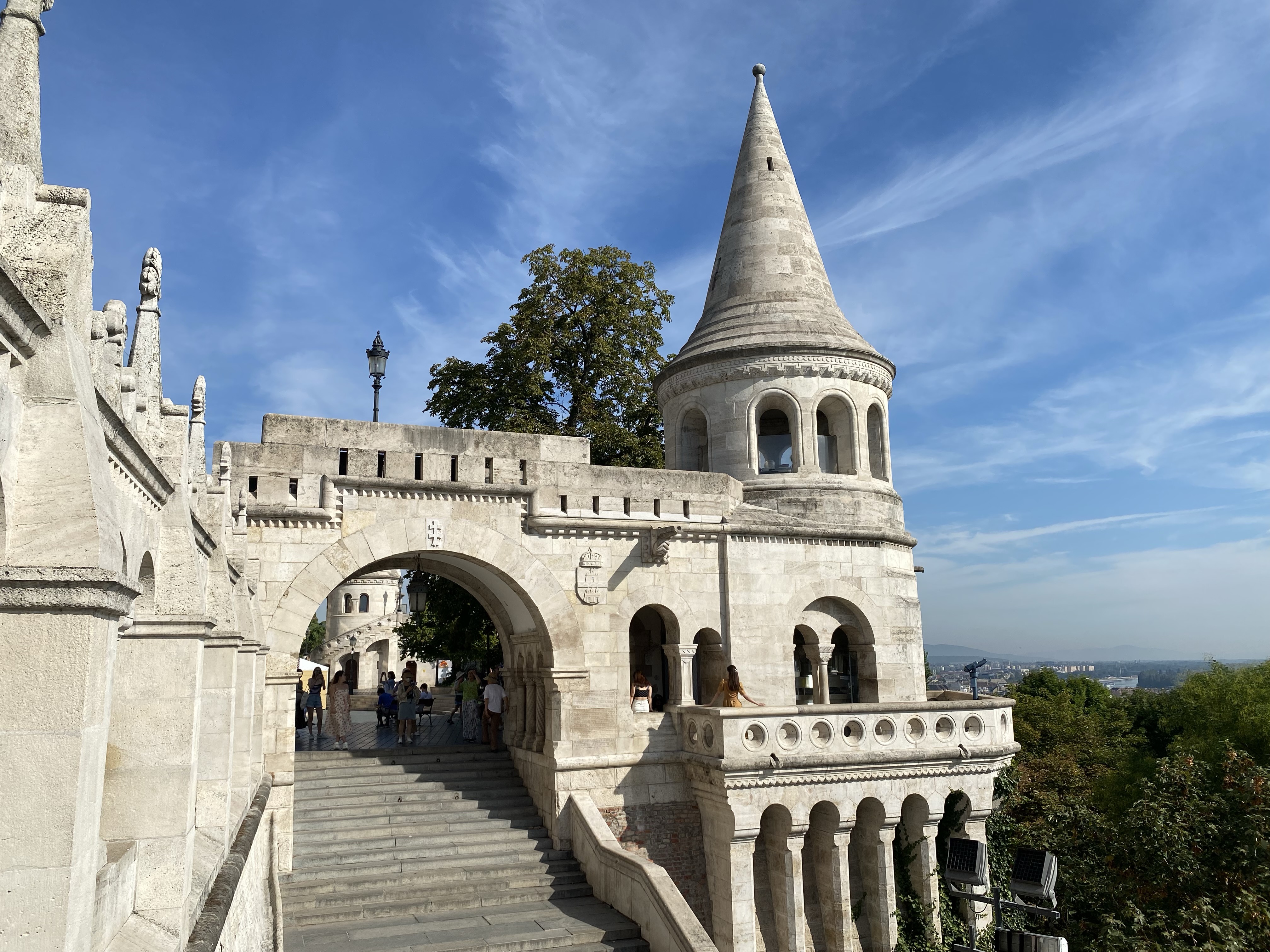 At Fisherman's Bastion