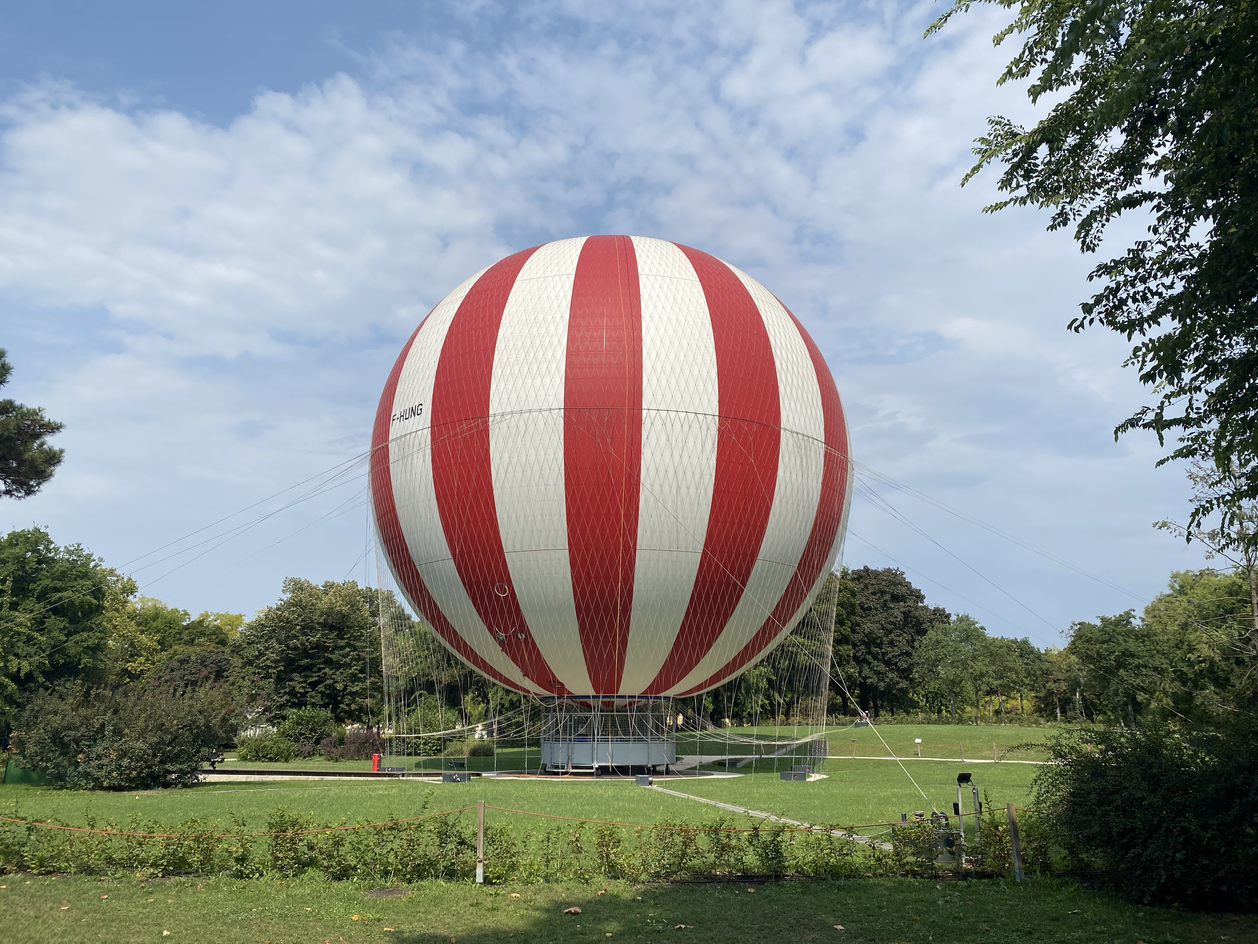 Balloon ride at City Park