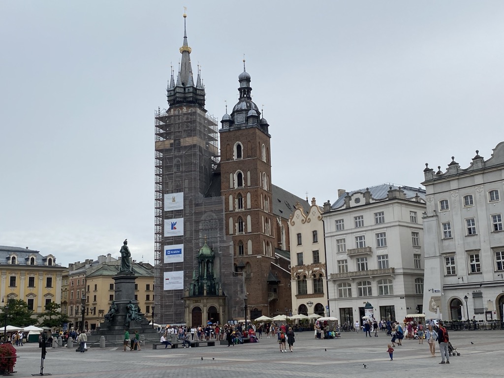 At the Main Square in Old Town