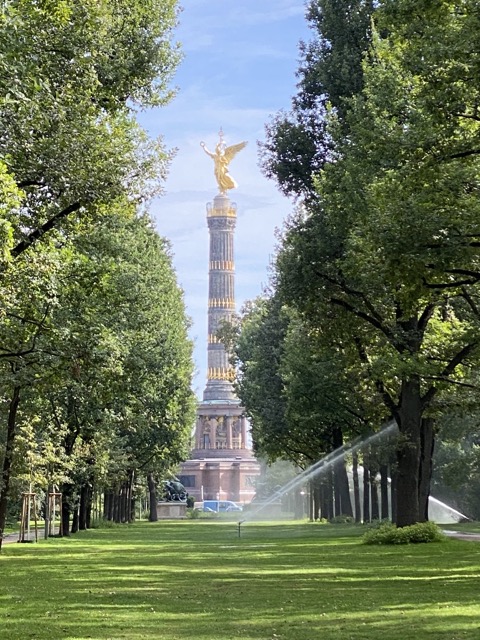 First view of Victory Tower